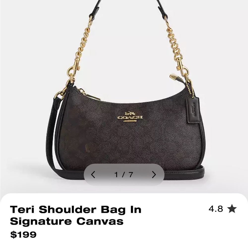 coach teri bag READ CAPTION